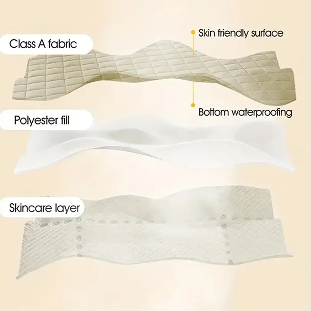 Experience Ultimate Comfort with Our 3D Air Fabric Waterproof Mattress Cover - Soft, Breathable, and Perfect for Any Bed!