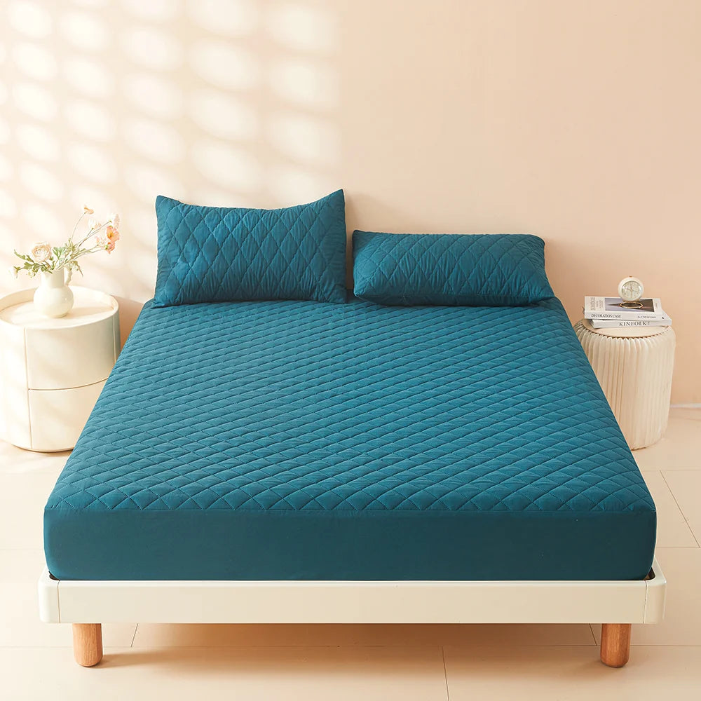 Transform Your Sleep with Our 3D Air Fabric Waterproof Mattress Protector - Soft, Breathable, and Luxuriously Comfortable!