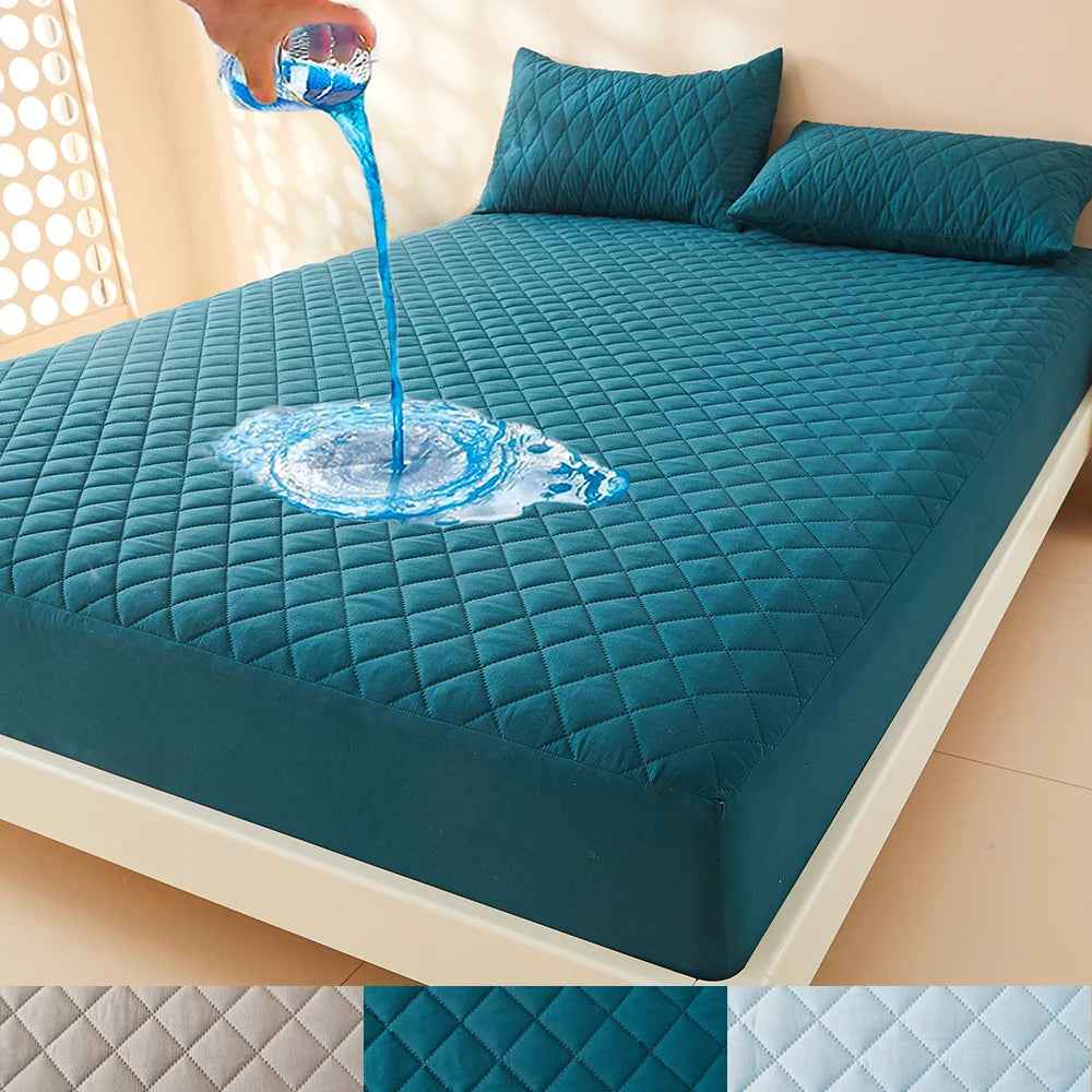 Experience Ultimate Comfort with Our 3D Air Fabric Waterproof Mattress Cover - Soft, Breathable, and Perfect for Any Bed!