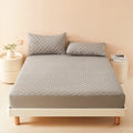 Ultimate 3D Air Fabric Waterproof Mattress Protector - Soft, Breathable, and Cozy Fitted Cover for a Restful Night's Sleep (Pillowcase Not Included)