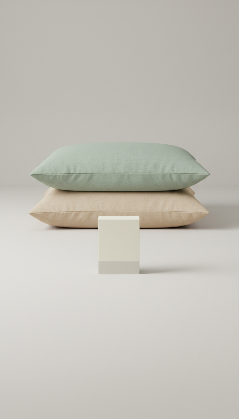 Minimalist Dual-Height Pillow